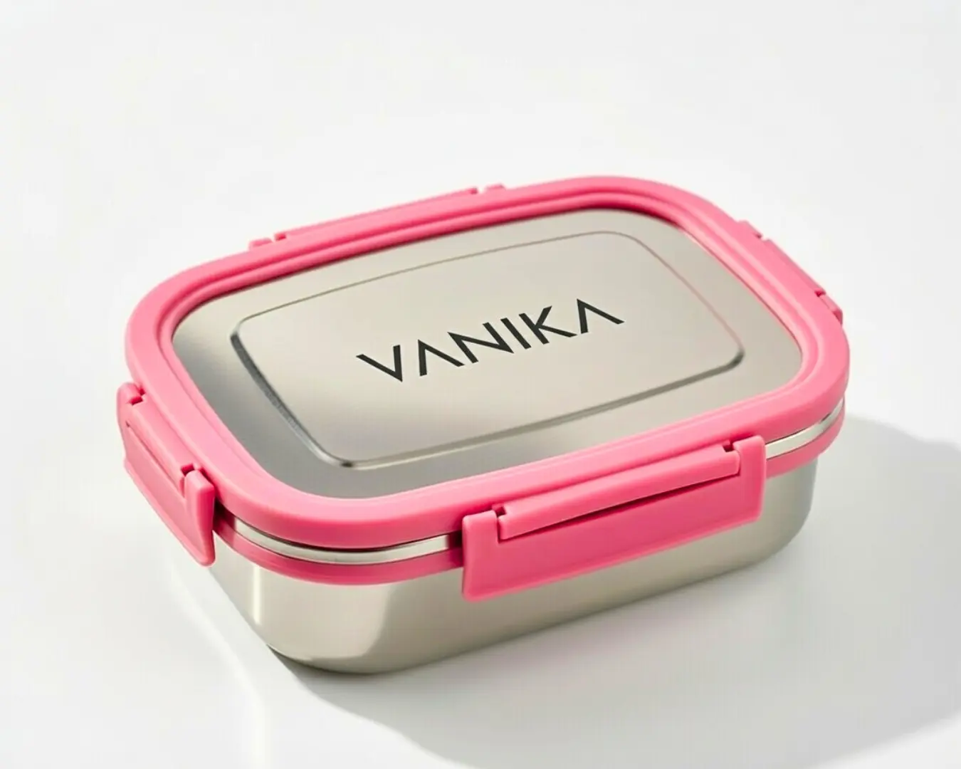 Stainless Steel LunchBox with Mini Box- Personalised - Image 7
