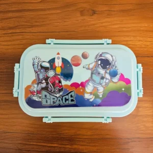 Stainless Steel LunchBox with Mini Box- Space Theme