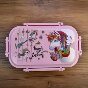 Stainless Steel LunchBox with Mini Box- Magic Unicorn Theme